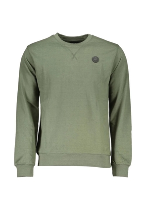 Gian Marco Venturi Vintage logo-patch crew-neck sweater - Green