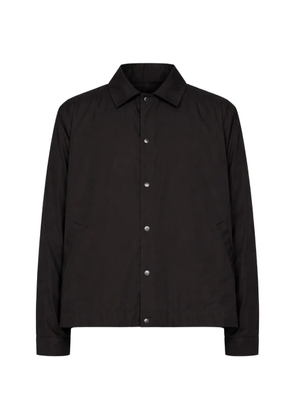 sacai poplin shirt jacket - Black
