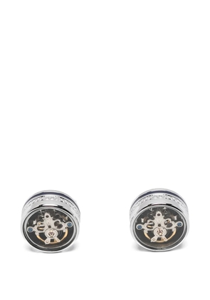Tateossian Skull Tourbillon cufflinks - Silver