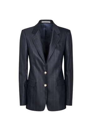 Tagliatore pinstripe-pattern two-piece suit - Blue