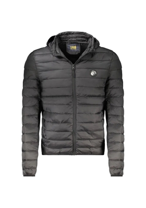 Cavalli Class padded hooded jacket - Black