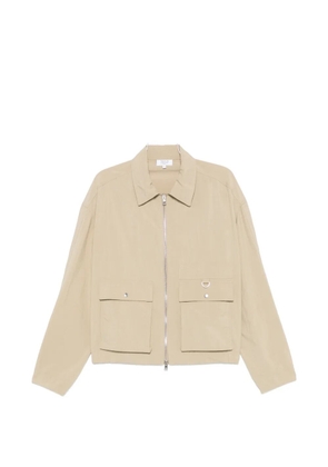 Maison Kitsuné zip-up flap-pocket jacket - Neutrals