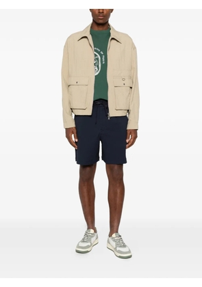 Maison Kitsuné zip-up flap-pocket jacket - Neutrals