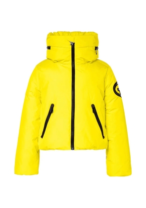 Goldbergh logo appliqué ski jacket - Yellow