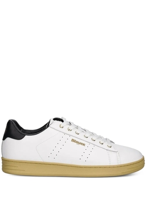 Blauer leather sneakers - White