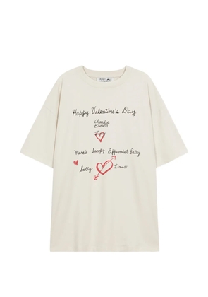 Marge Sherwood Peanuts Happy Valentine's Day T-shirt - Neutrals