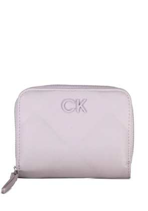 Calvin Klein quilted zip-around wallet - Purple