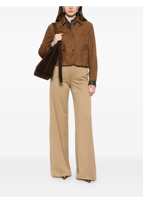 Max Mara Mxmoliato palazzo pants - Neutrals