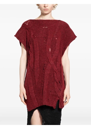 HALOS cables vest - Red