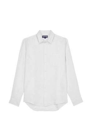 Vilebrequin long-sleeve linen shirt - White