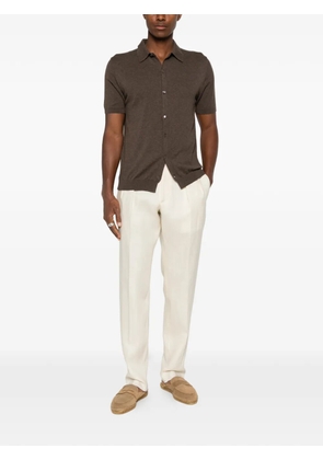Cenere GB short-sleeves shirt - Brown
