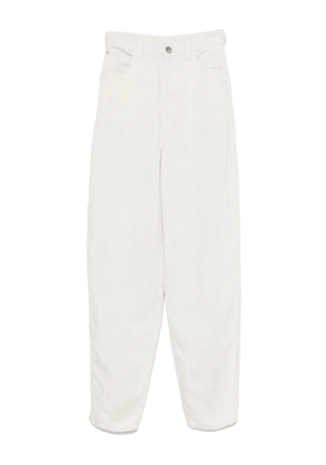Emporio Armani fluid trousers - White