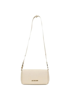 Love Moschino logo-plaque crossbody bag - Neutrals
