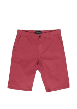 Lyle & Scott logo-patch chino shorts - Red