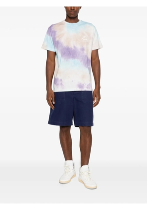 Mauna Kea tie-dye logo-print T-shirt - Purple