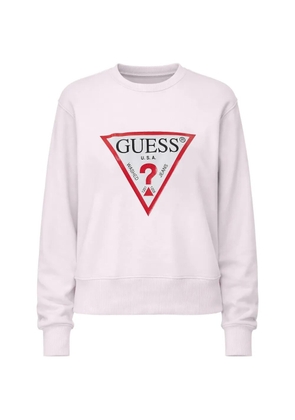 GUESS USA logo-detail sweatshirt - Pink