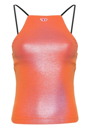 Diesel T-Wami ribbed-knit top - Orange