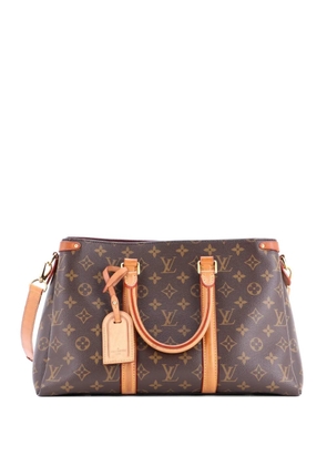 Louis Vuitton Pre-Owned Soufflot Monogram Canvas with Leather MM tote bag - Brown