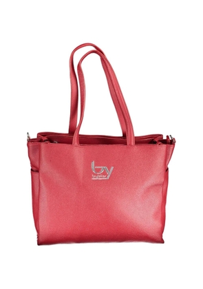 byblos logo-detail shoulder bag - Red