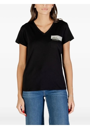 LIU JO logo-embellished T-shirt - Black