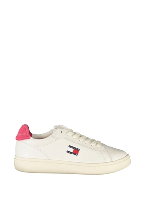 Tommy Hilfiger Archive Court logo-patch sneakers - White