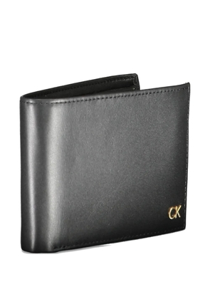 Calvin Klein logo-plaque bifold wallet - Black