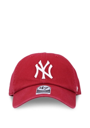 47 HAT Clean Up NY Yankees logo cap hat - Red