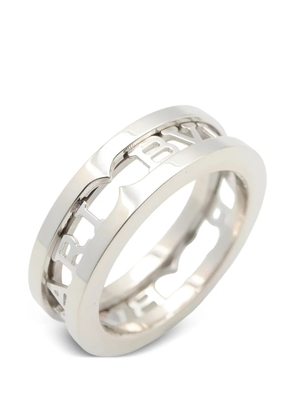 Bvlgari Pre-Owned B-zero1 Open Logo spiral ring - Silver