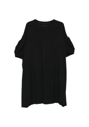 Rundholz panelled puff-sleeve tunic - Black