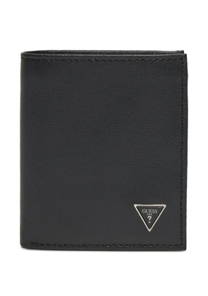 GUESS USA Mito logo-plaque wallet - Black