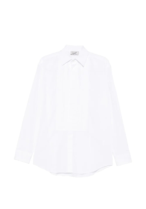 Pence Dante pleated-bib shirt - White