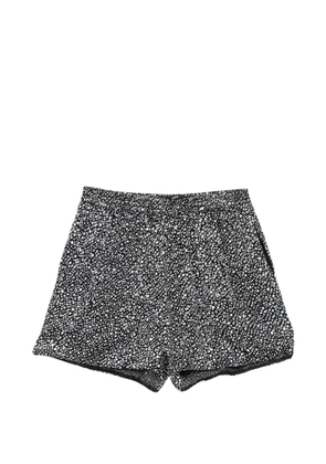 SAPIO speckled shorts - Black