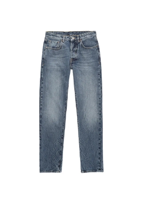 Fortela stone-wash five-pocket jeans - Blue