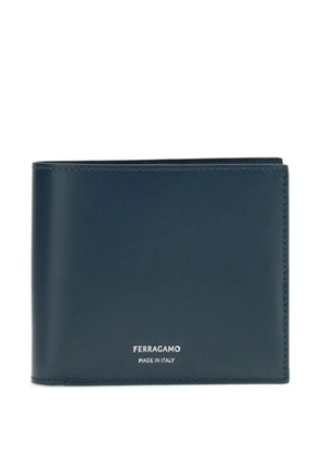 Ferragamo leather wallet - Blue