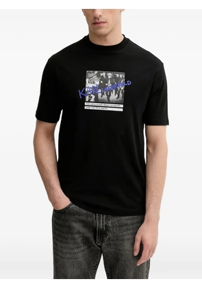 Karl Lagerfeld graphic-print t-shirt - Black