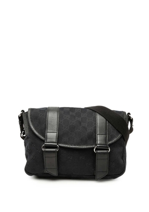 Gucci Pre-Owned 2000-2015 GG Canvas crossbody bag - Black