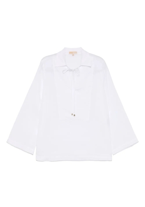 Michael Michael Kors collared tunic top - White