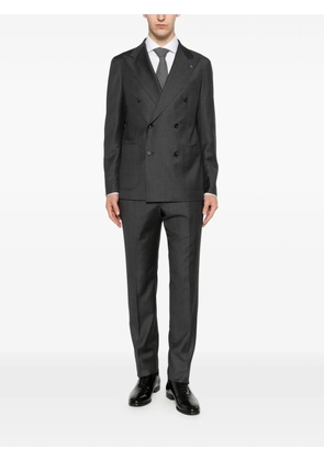 Tagliatore double-breasted blazer - Grey