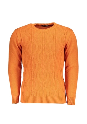 U.S. Grand cable-knit sweater - Orange