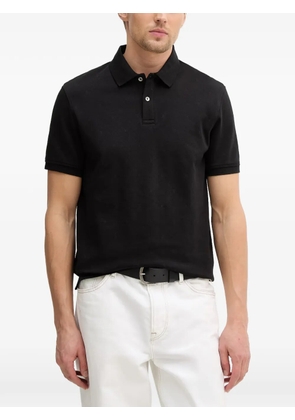 GUESS USA buttoned polo shirt - Black