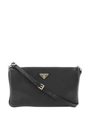 Prada Pre-Owned 2013-2026 Leather crossbody bag - Black