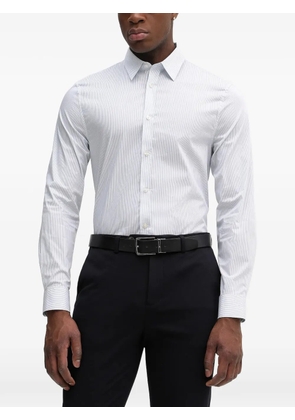 GUESS USA striped buttoned shirt - White