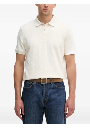 GUESS USA jacquard polo shirt - Neutrals