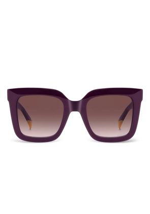 MISSONI EYEWEAR square-frame sunglasses - Purple