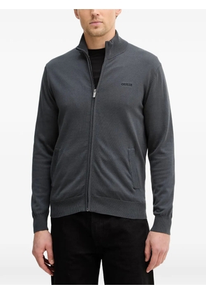 GUESS USA zip-up cardigan - Grey