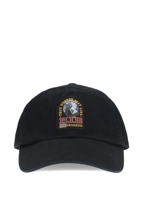 Parajumpers logo-patch baseball cap - Black