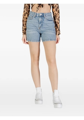 ICHI five-pockets denim shorts - Blue