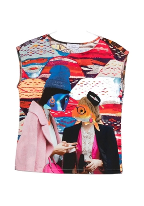 The Artistylist graphic-print T-shirt - Red