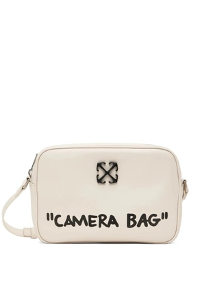 Off-White Jitney logo-detail cross body bag - Neutrals