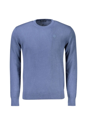 North Sails logo-detail crew neck sweater - Blue